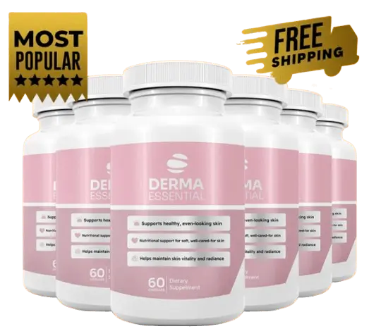 Derma Essential 6 bottle best value package