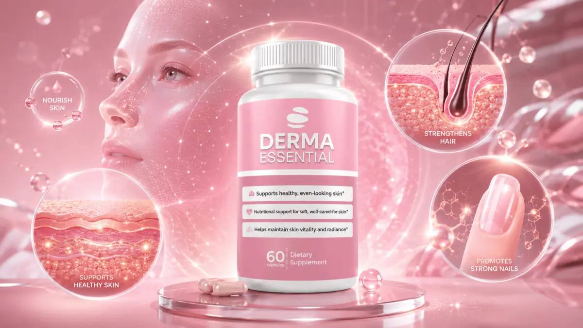 Derma Essential science behind nourishing skin hair and nails from within